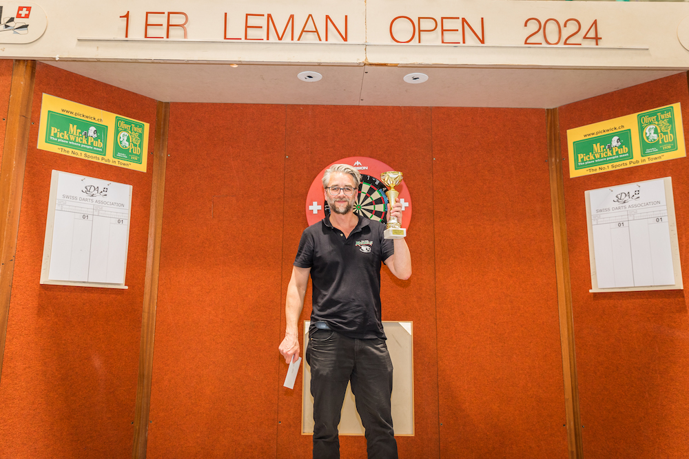 Léman Open 2024: Jürg Mühlemann, Vainqueur Simples Hommes